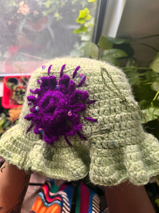 Moon & Sun Soft Green Bucket Hat (ONLY ONE)