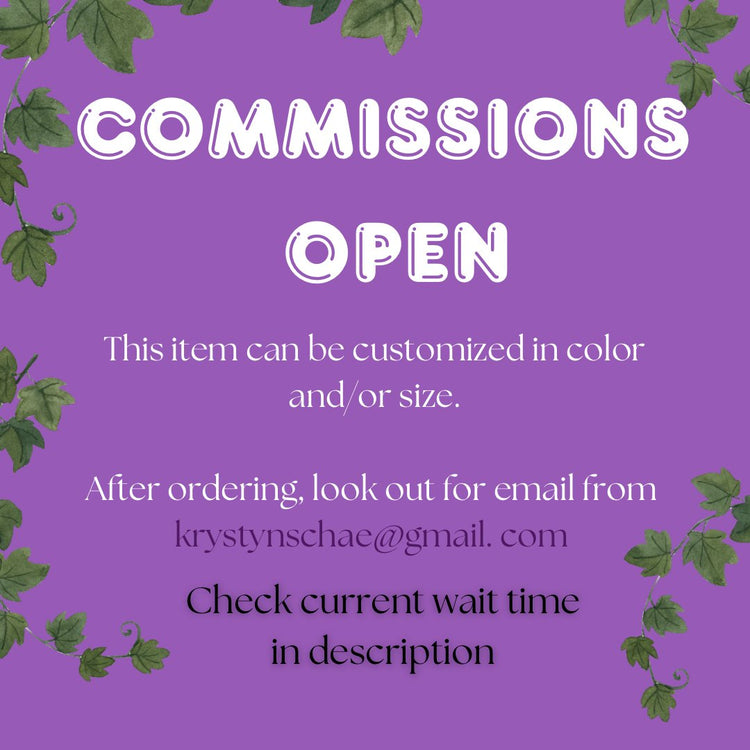 Open Commissions & Customs