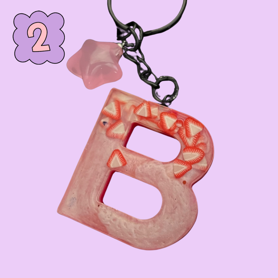 B Keychain