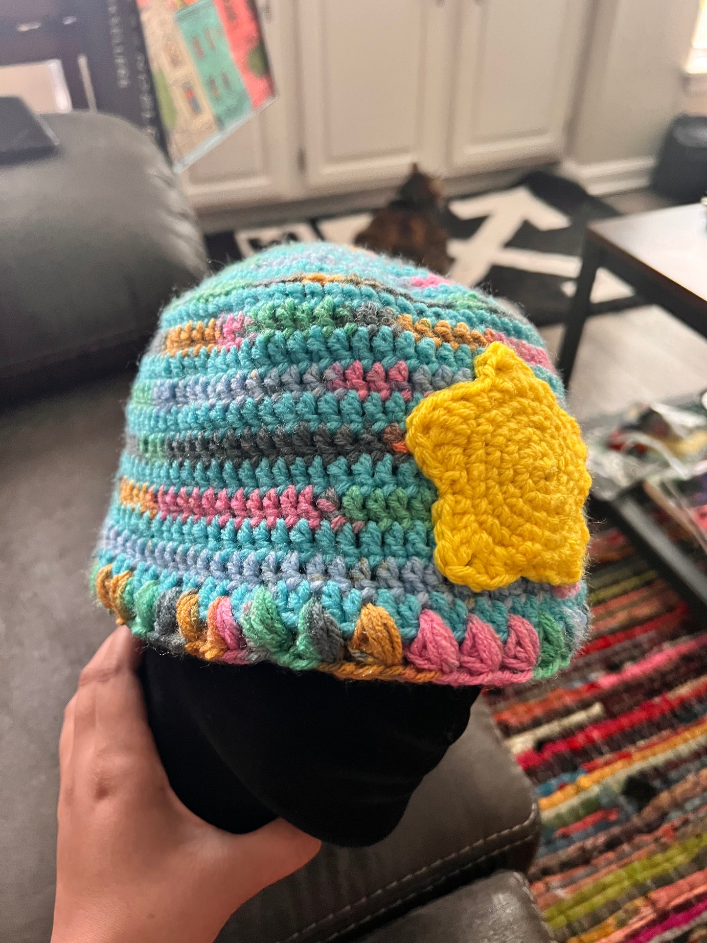 Star Gazer Crochet Hat | 3 Styles