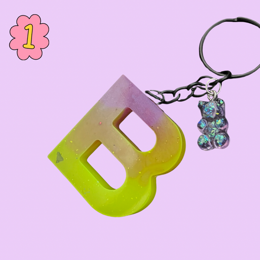 B Keychain