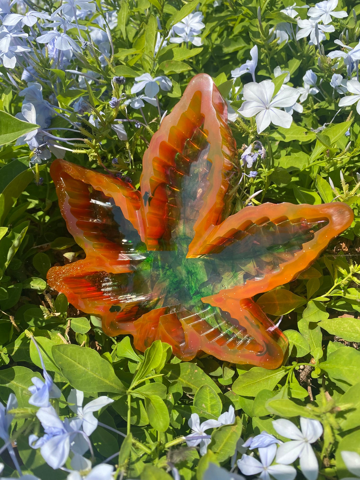 CUSTOM Canna Leaf Ashtray