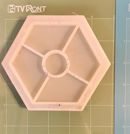 CUSTOM Hexagon Tray