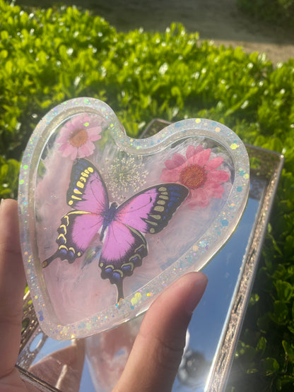 Butterfly Heart Tray